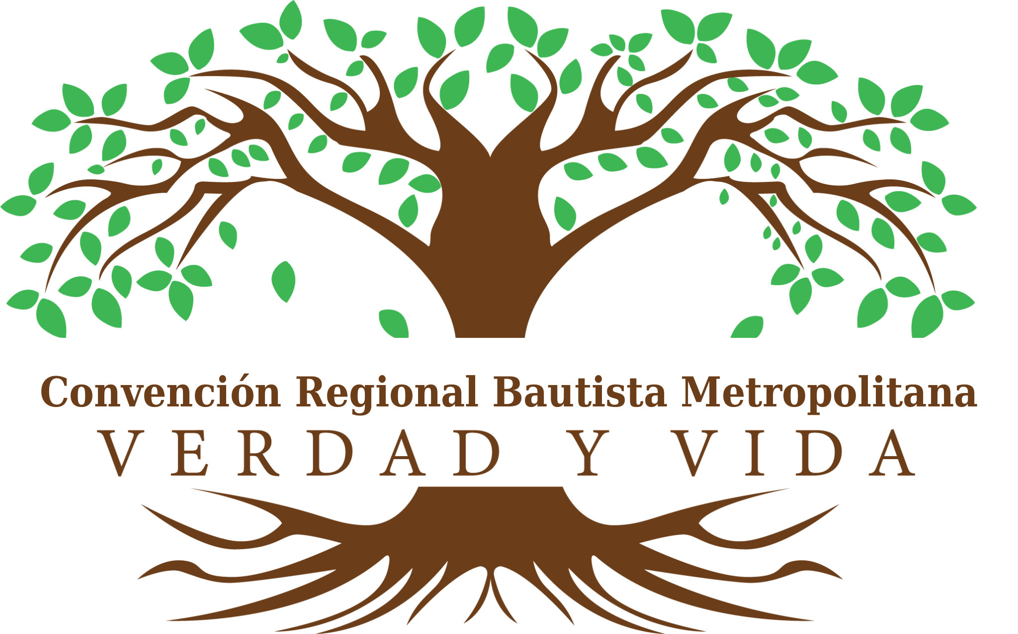 Logo Convención Regional Bautista Metropolitana Verdad y Vida